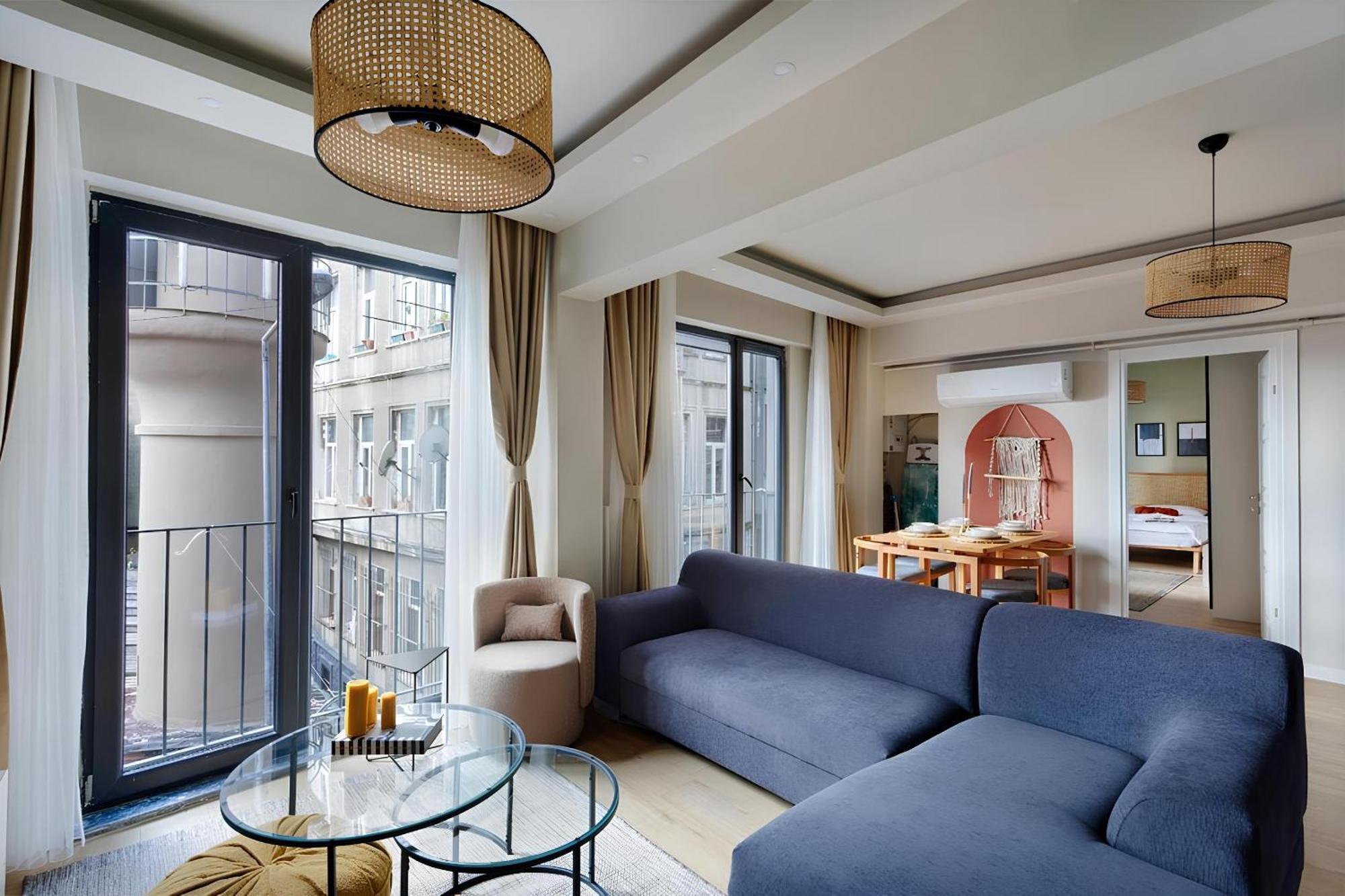 By Abraham Galata Appartement Istanboel Buitenkant foto